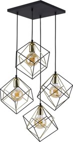 TK Lighting ALAMBRE 2778 Függőlámpa 4x60W/E27