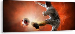 Kép - A focista (120x50 cm)