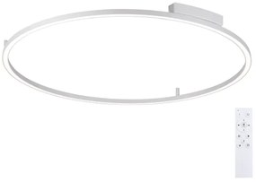 Brilagi - Fényerőszabályozható LED lámpatest PORTOFINO LED/85W/230V Ø 120 cm ezüst+távirányító