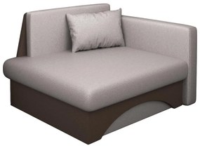 Fotel Kubosik new (bézsszürke taupe + barna)  (J). 1119735