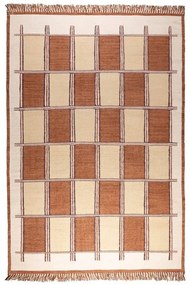 Terrakotta színű pamut szőnyeg 200x300 cm Gambit – Dutchbone