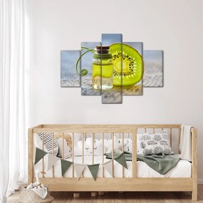 Kép - szeletelt kivi részlete (150x105 cm)