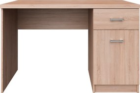 PC asztal 1D1S/120, sonoma tölgy, TOPTY TYP 36