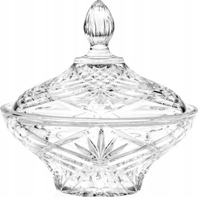 Melodia Rcr 180 mm-es üveg kristály Cukortartó