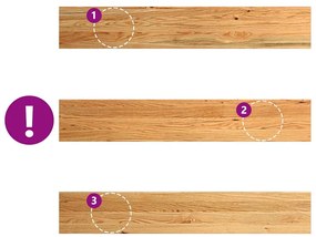 ablakpárkányok 2 db világosbarna 120x20x2 cm tömör fa tölgyfa