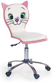 Kitty II gyerekszék, fehér / rózsaszín
