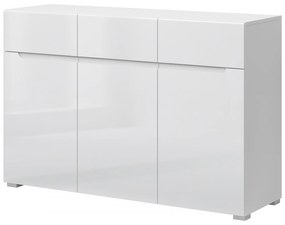 Komód Yuko (fényes fehér). 1053388