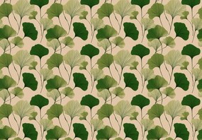 Fotótapéta - Ginkgo zöld levelek (147x102 cm)