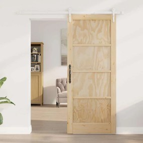 Csúszó ajtó Egyéb ORKDAL Természetes és fehér 83 x 202 cm