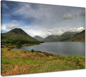 Våszonkép 50x40 Hegyek kilåtås