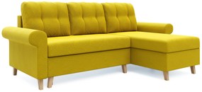 Függöny (2 db.) 140x250 cm Elssa (fehér + sárga) *Kiárusítás. 1042522