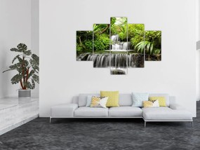 Kép - vízesés az esőerdőben (150x105 cm)
