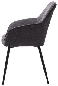 Sötétszürke étkezőszék Nolan – Unique Furniture