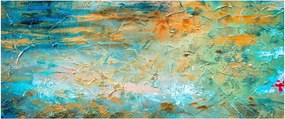 A kék absztrakció képe (120x50 cm)