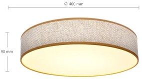 Brilagi - CARMEN LED 48W 230V állítható mennyezeti lámpa 3000-6500K + DO
