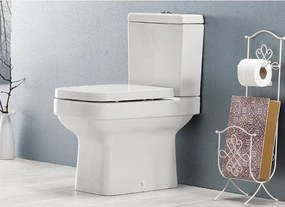 CeraStyle NOURA monoblokk WC - BEÉPÍTETT bidé funkcióval - NEM FALIG tolható - mély öblítésű