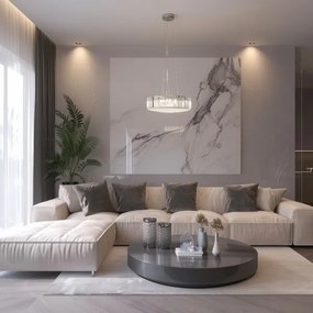 Brilagi - LED Kristály csillár zsinóron GLAMOUR 5xG9/42W/230V