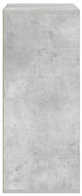 könyvszekrény betonszürke 60x30x71,5 cm szerelt fa
