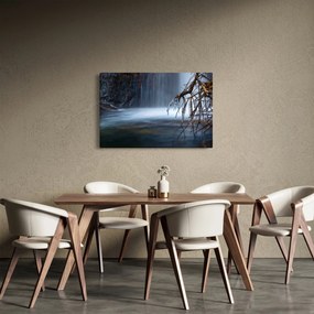 Egy téli lagúna képe (90x60 cm)