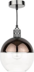 DAR LIGHTING RUE6563 RUE Egyágú Függesztett Lámpa Üveg IP20