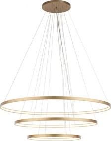 ANTIGO 5420 AGARI Modern Led Függesztett Lámpa Arany LED IP20