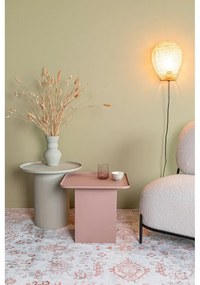 Fém kerek tárolóasztal ø 45,5 cm Sverre – White Label