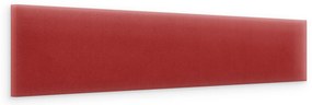 Bársony kárpitozott panel - Téglalap - 70x15cm Szín: Bézs