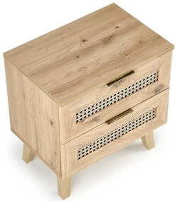 Rustico éjjeliszekrény, artisan tölgy