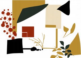 Poszter 91,3x44,5cm Törött kert