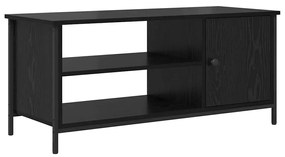 TV szekrény Musta tammi 100 x 40 x 45 cm Faanyag