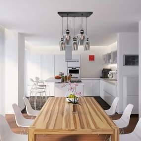 Csillár  RICHMOND 5xE27 / 60W / 230V