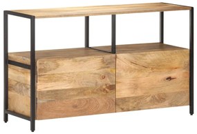 tömör mangófa tálalószekrény 110 x 35 x 65 cm