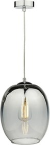 DAR LIGHTING PAT0132 PATRICE Modern Függesztett Lámpa Csiszolt Króm, Ezüst E27 IP20