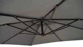 SOLASI összecsukható kerti napernyő 250x250 cm, sötétszürke