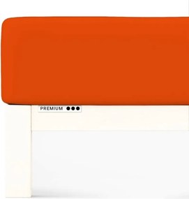 Schlafgut Premium lepedő 120x190-130x220 cm Red Mid 269