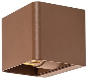 RÁBALUX 77169 HALLSTATT Modern Kültéri Fali Lámpa Barna IP44