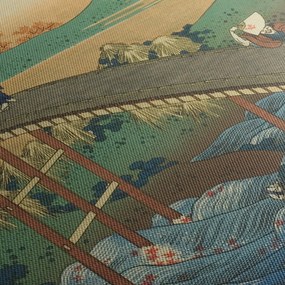 Kép - Katsushika Hokusai, Ariwara no Narihirafrom the series One Hundred, Poems Explained by the Nurse (Hyakunin isshu uba ga etoki), reprodukciók (70x50 cm)