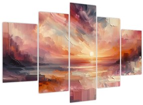 Kép - Festett alkonyat (150x105 cm)