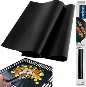2x Teflon grillszőnyeg grillezés grill hús zöldség hal nagy