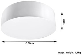 Atis Ceiling fehér mennyezeti lámpa - Sollux