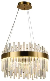 LED állítható fényerőjű lámpa kábelre LED/70W/230V 3000-6500K arany + DO