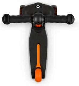 Lionelo - Gyermek roller TIMMY 3xAA narancs/fekete