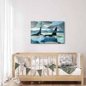 Kép - Orcas (90x60 cm)