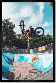 Poszterek keretben 40x60 Bmx Versenysport Ugrálókötél