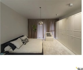 SLV KARDAMOD 117111 Felületi spotlámpa 2x75W/GU10/ES111 IP20