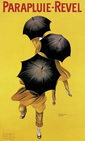 Cappiello, Leonetto - Festmény reprodukció Poster advertising 'Revel' umbrellas, 1922, (24.6 x 40 cm)