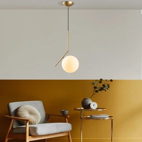 Luminar 14111 arany fém LED függőlámpa
