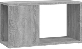 vidaXL szürke sonoma színű szerelt fa TV-szekrény 60 x 24 x 32 cm