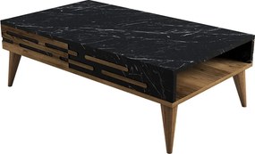 Valensiya - Walnut, Black, Marble