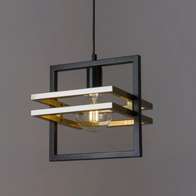 Sigma lighting modern függeszték merci fekete arany sig32386
